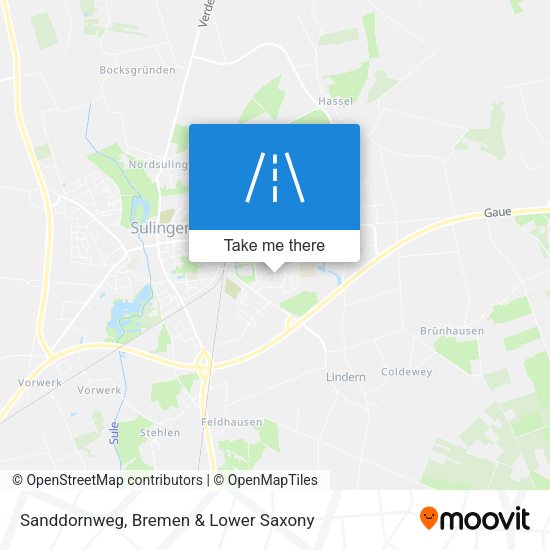 Sanddornweg map