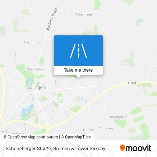 Schöneberger Straße map