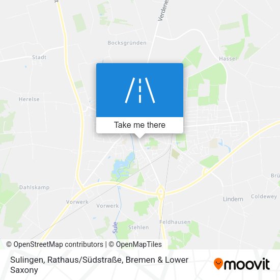 Sulingen, Rathaus/Südstraße map