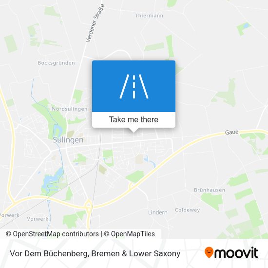 Vor Dem Büchenberg map
