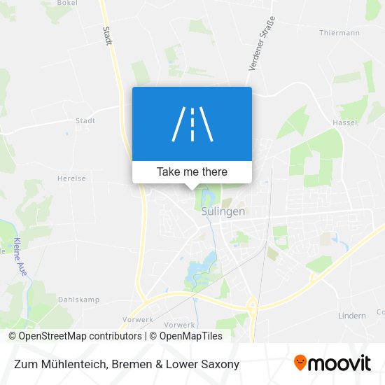 Zum Mühlenteich map