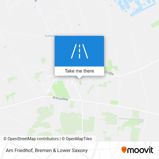 Am Friedhof map