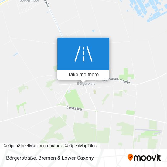 Börgerstraße map