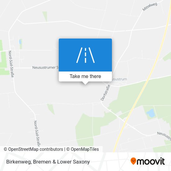 Birkenweg map