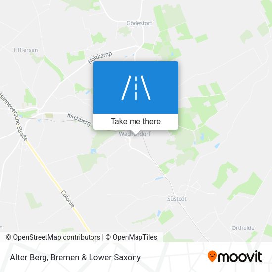 Alter Berg map