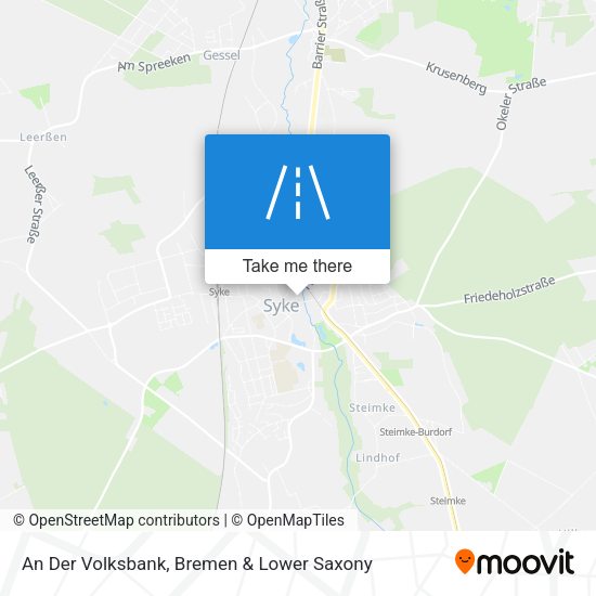 An Der Volksbank map