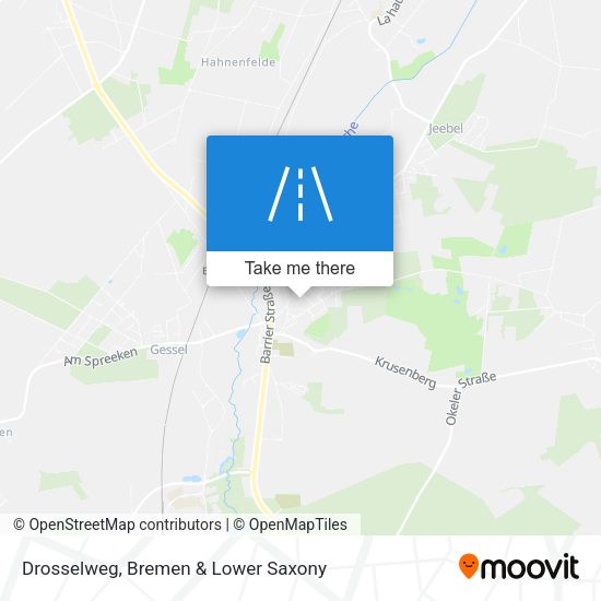 Drosselweg map