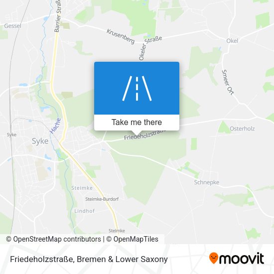 Friedeholzstraße map