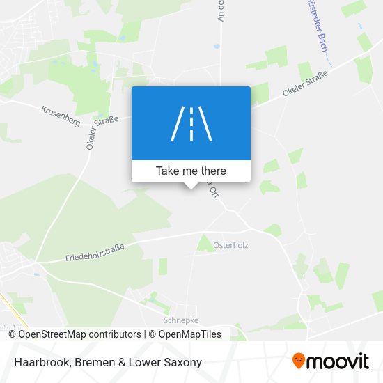 Haarbrook map