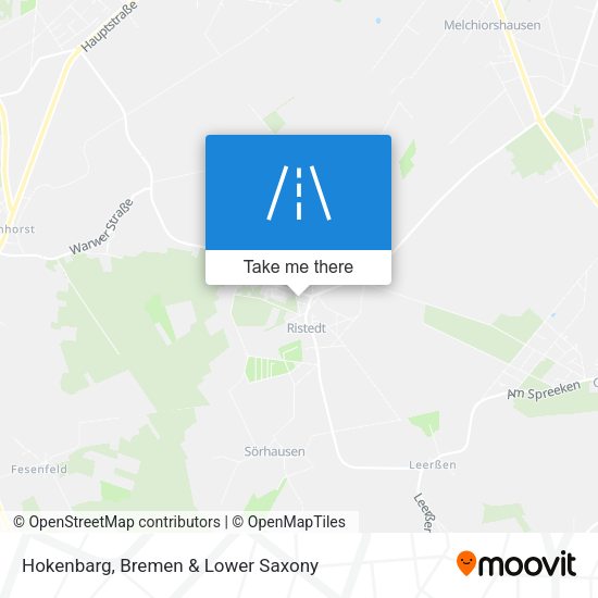 Hokenbarg map