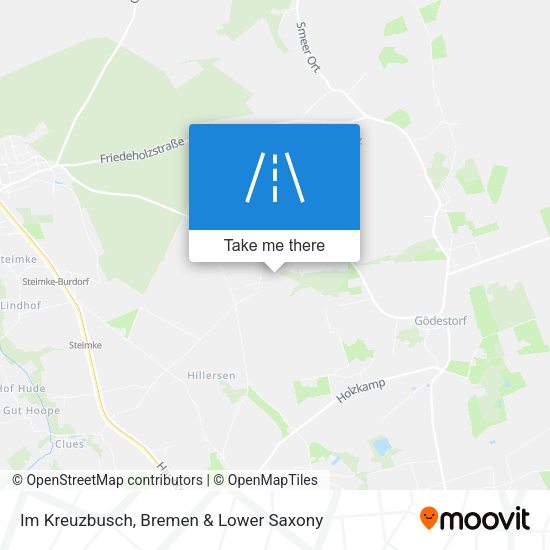 Im Kreuzbusch map
