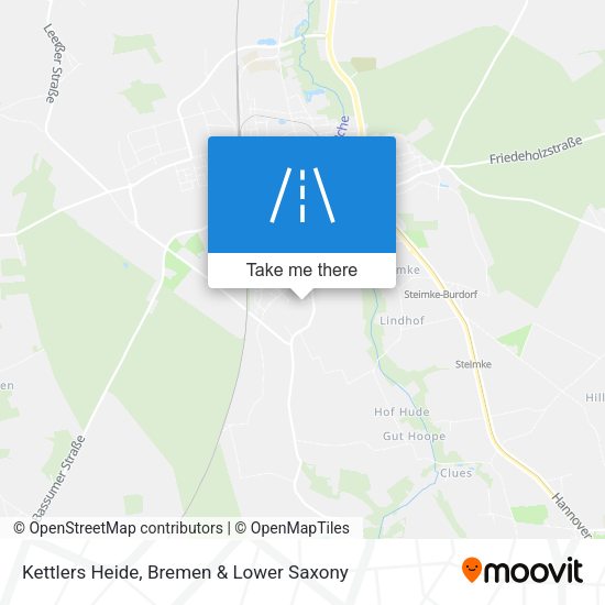 Kettlers Heide map
