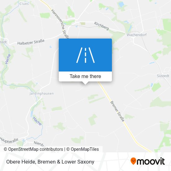 Obere Heide map