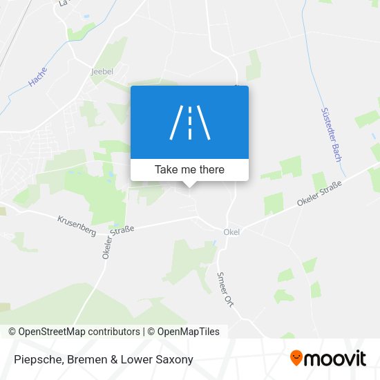 Piepsche map