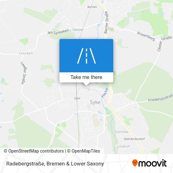 Radebergstraße map