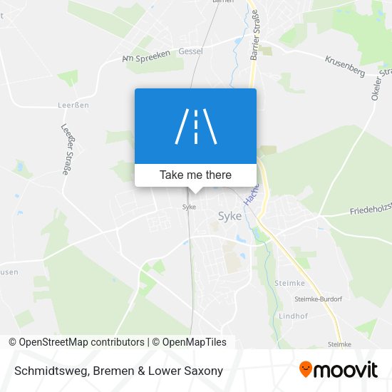 Schmidtsweg map