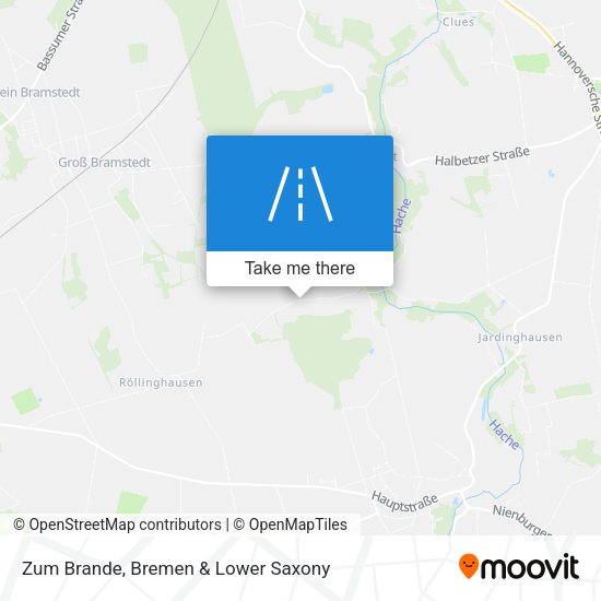 Zum Brande map