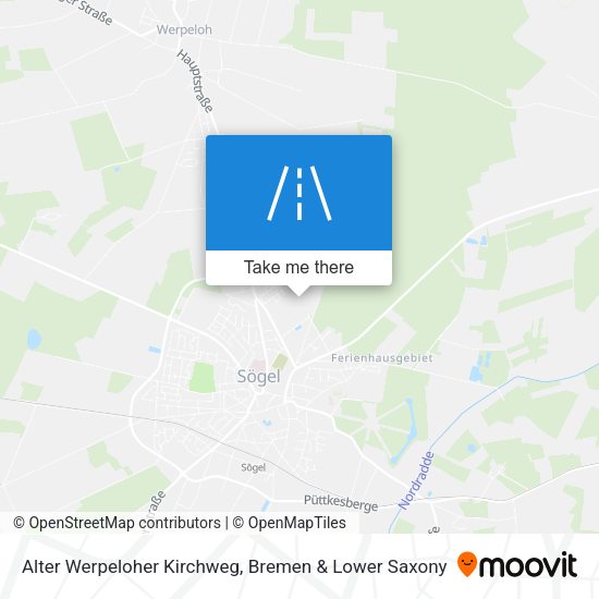 Alter Werpeloher Kirchweg map
