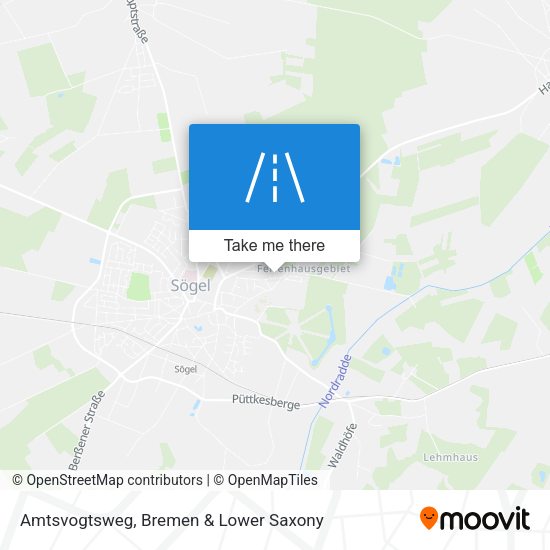 Amtsvogtsweg map