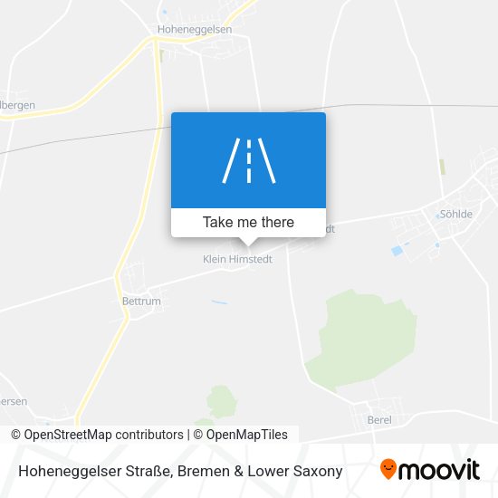 Hoheneggelser Straße map