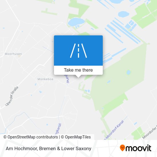 Am Hochmoor map