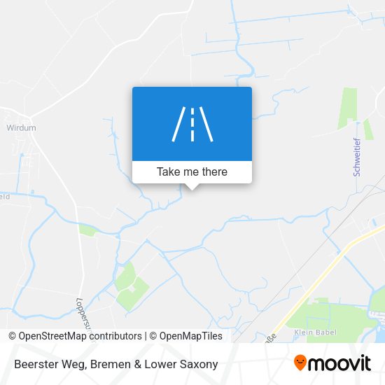 Beerster Weg map
