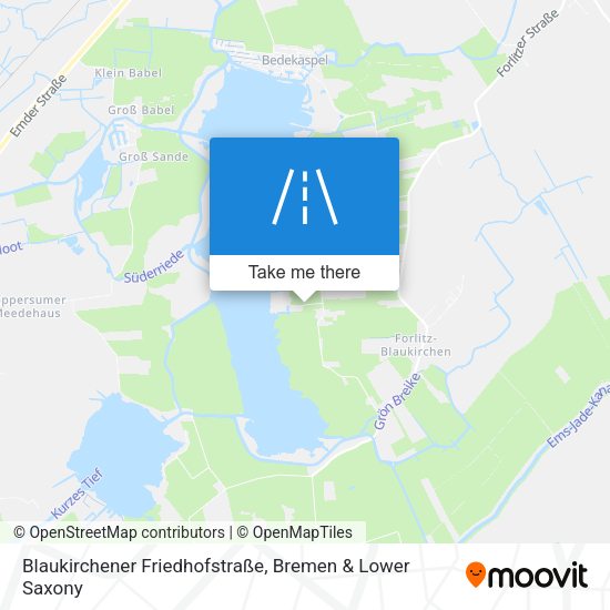 Blaukirchener Friedhofstraße map