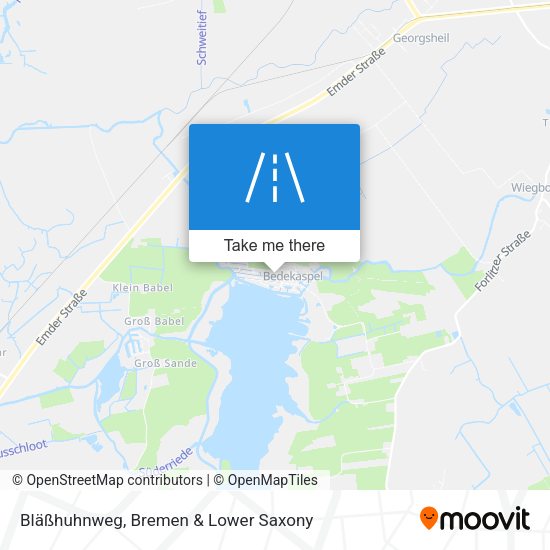 Bläßhuhnweg map