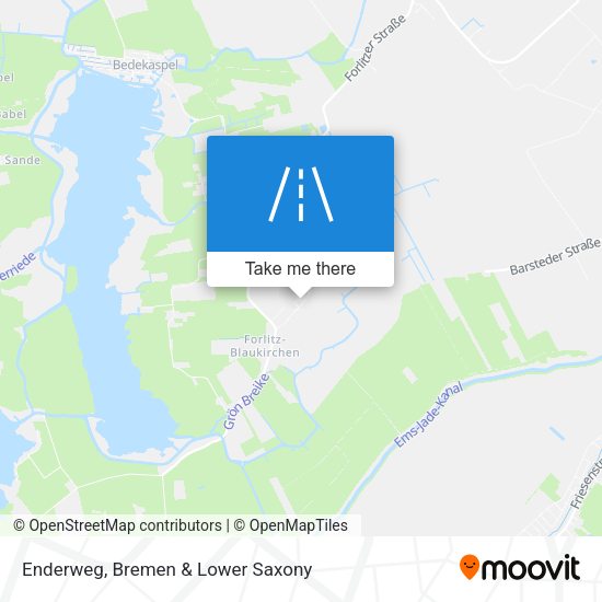 Enderweg map