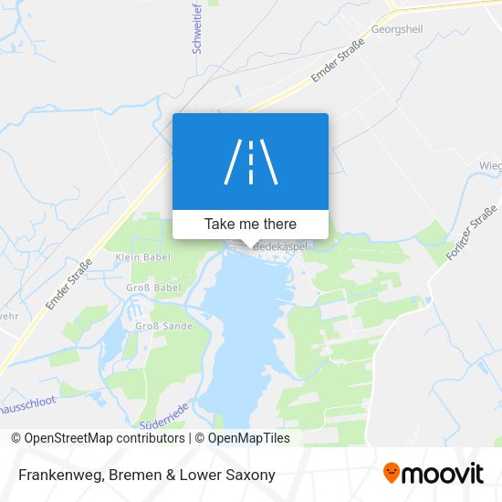 Frankenweg map