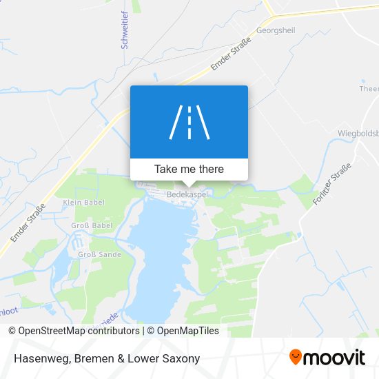 Hasenweg map