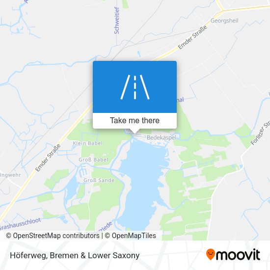Höferweg map