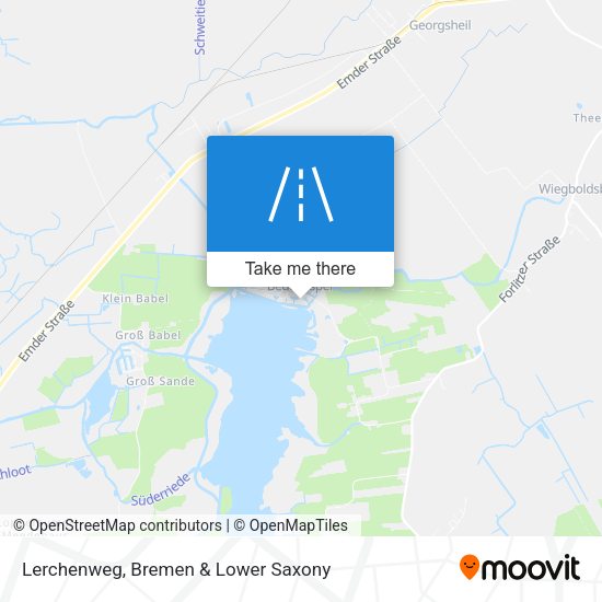 Lerchenweg map
