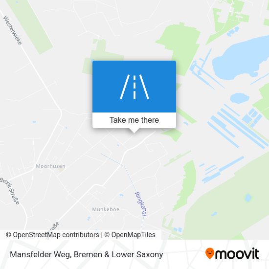 Mansfelder Weg map