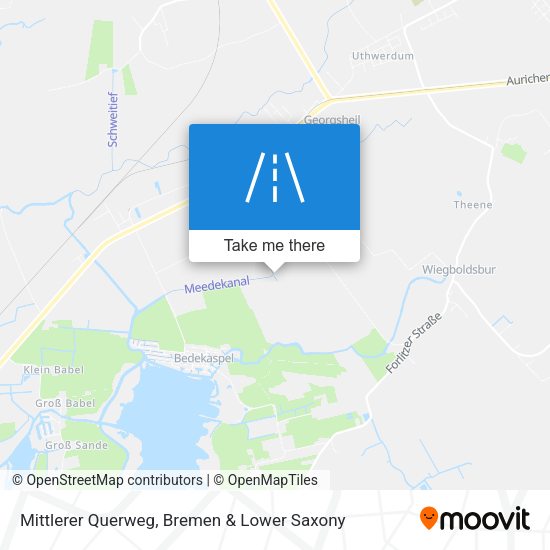 Mittlerer Querweg map