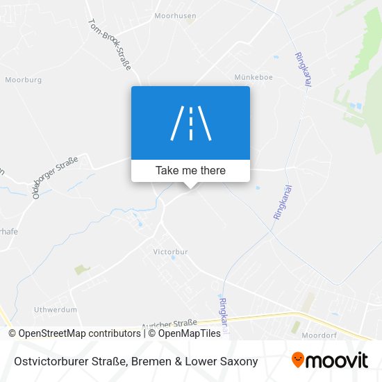 Ostvictorburer Straße map