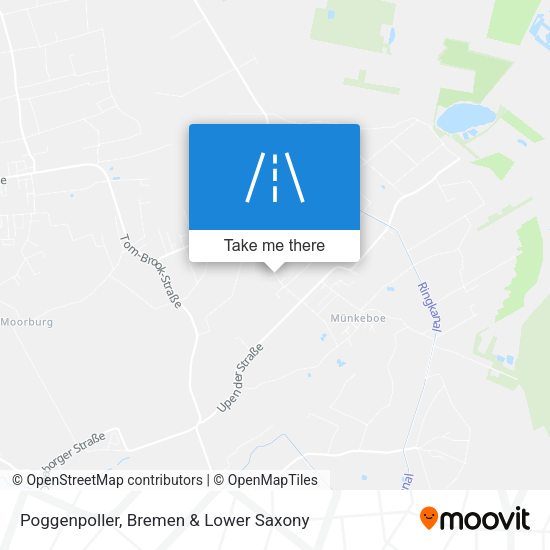 Poggenpoller map