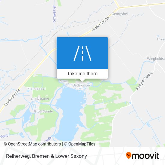 Reiherweg map