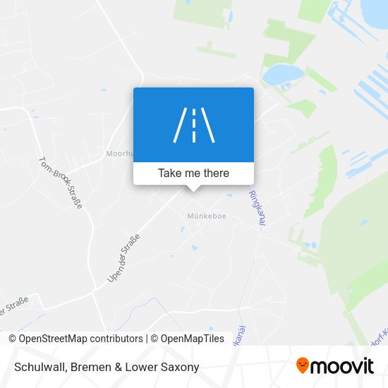 Schulwall map