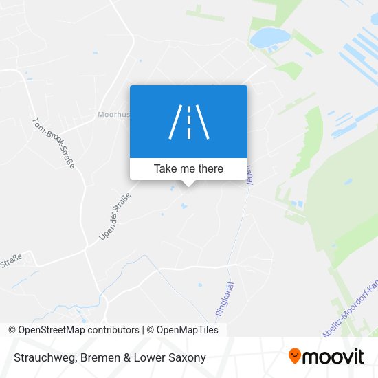 Strauchweg map