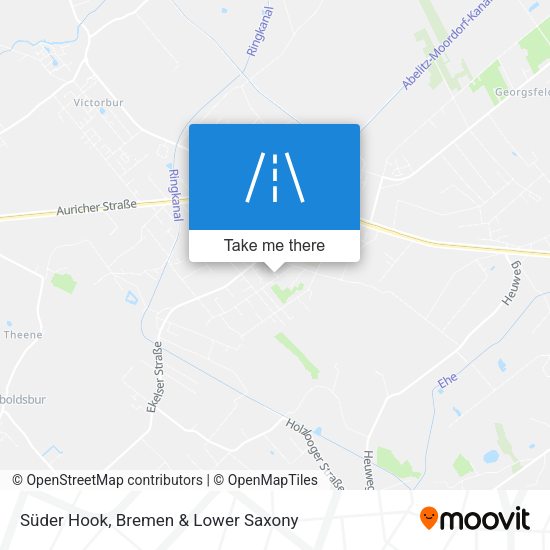 Süder Hook map