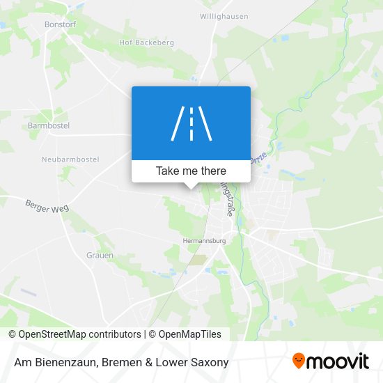 Am Bienenzaun map