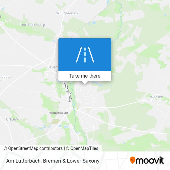 Am Lutterbach map