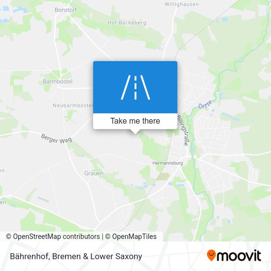 Bährenhof map