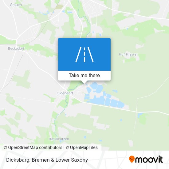 Dicksbarg map