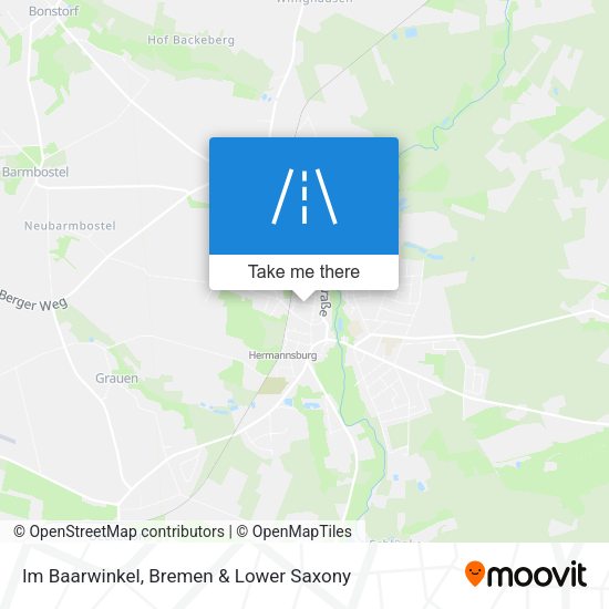 Im Baarwinkel map