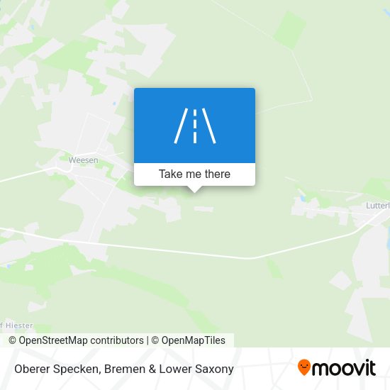 Oberer Specken map