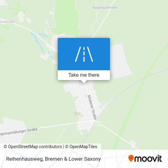 Reihenhausweg map