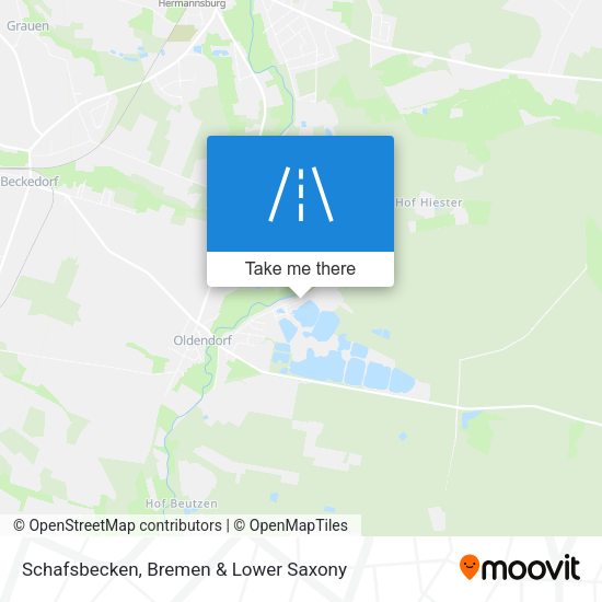 Schafsbecken map