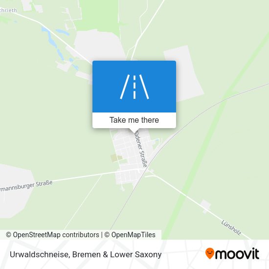 Urwaldschneise map